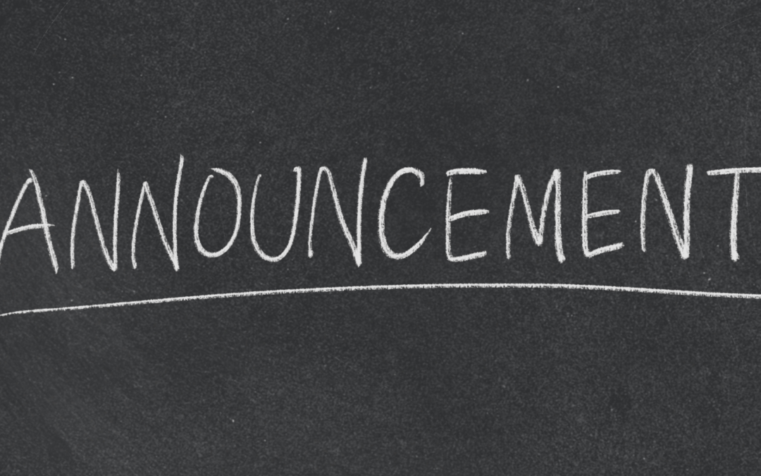 announcement