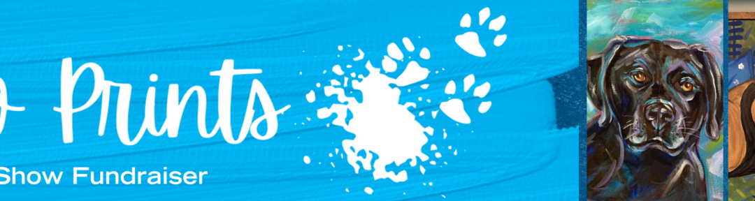 paw prints desktop banner