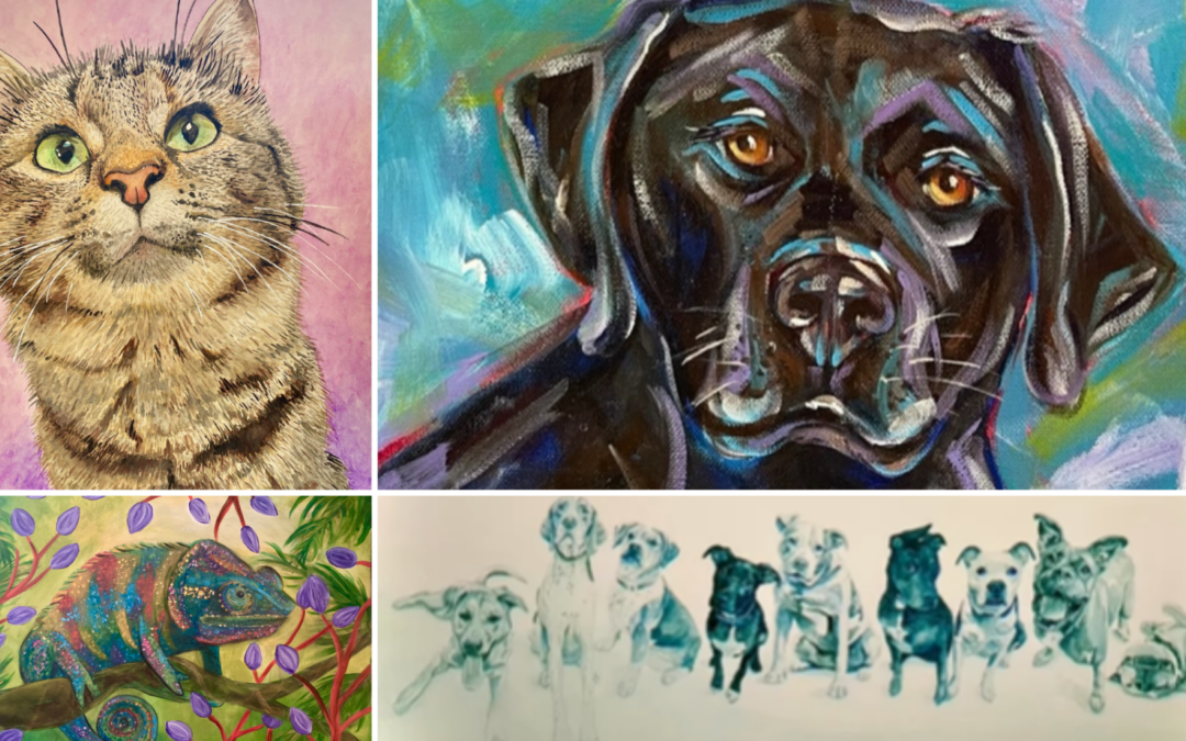 art show blog banner
