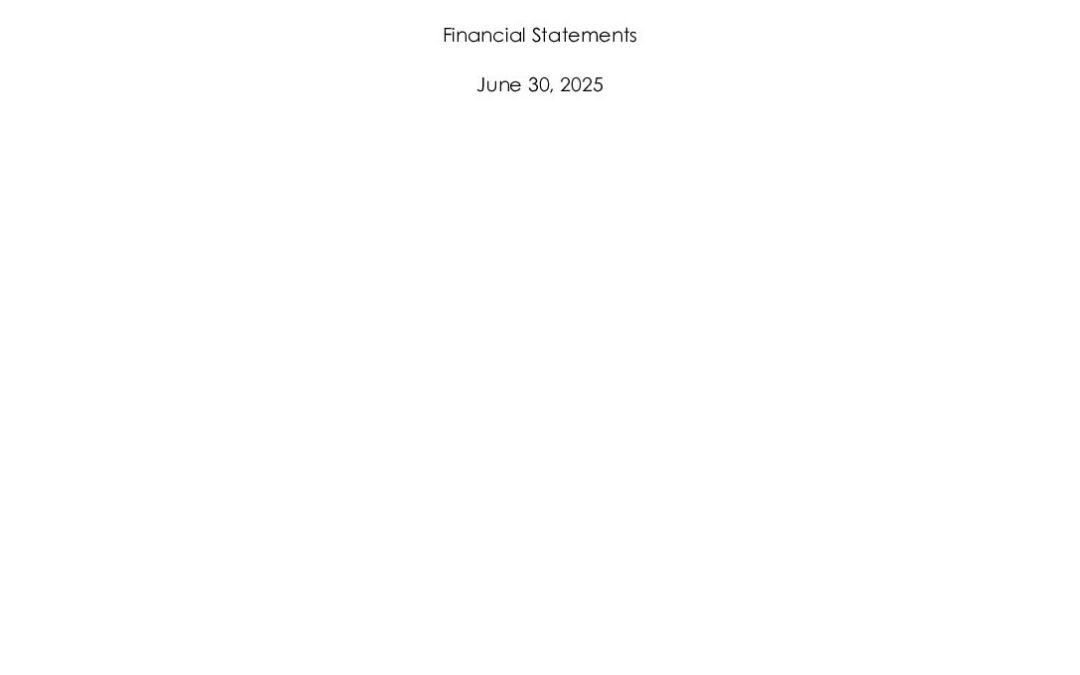 2025 Final Financial Statements